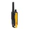 Motorola Solutions Two-Way Radio Black W/Yellow Rechargeable Two Pack T470 - alternate 4